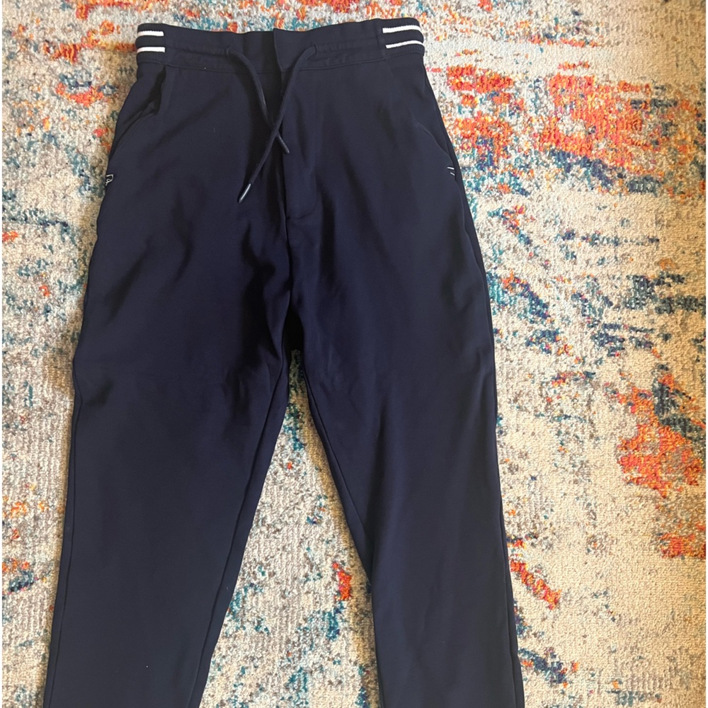 Navy blue jogger pants